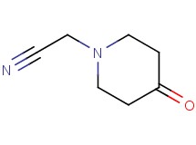 (4-oxo-1-piperidinyl)acetonitrile