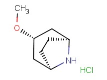 (3-endo)-3-methoxy-8-azabicyclo[3.2.1]octane hydrochloride