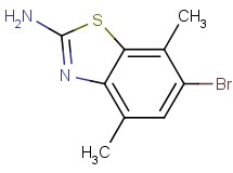 6-bromo-4,7-dimethyl-1,3-benzothiazol-2-amine