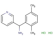 [(2,5-dimethylphenyl)(3-pyridinyl)methyl]amine dihydrochloride