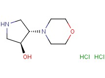 trans-4-(4-morpholinyl)-3-pyrrolidinol dihydrochloride