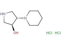 trans-4-(1-piperidinyl)-3-pyrrolidinol dihydrochloride