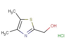 (4,5-dimethyl-1,3-thiazol-2-yl)methanol hydrochloride (4,5-dimethyl-1,3-thiazol-2-yl)methanol hydrochloride