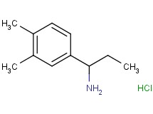 [1-(3,4-dimethylphenyl)propyl]amine hydrochloride
