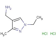 [(1-ethyl-3-methyl-1H-pyrazol-4-yl)methyl]amine dihydrochloride