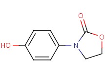 3-(4-hydroxyphenyl)-1,3-oxazolidin-2-one