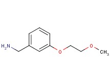 1-[3-(2-methoxyethoxy)phenyl]methanamine