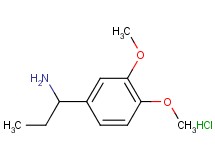 [1-(3,4-dimethoxyphenyl)propyl]amine hydrochloride