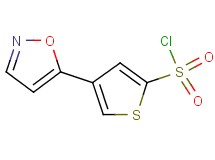 4-(5-isoxazolyl)-2-thiophenesulfonyl chloride