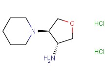 [trans-4-(1-piperidinyl)tetrahydro-3-furanyl]amine dihydrochloride