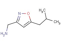 1-(5-isobutyl-3-isoxazolyl)methanamine