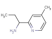 1-(4-methyl-2-pyridinyl)-1-propanamine