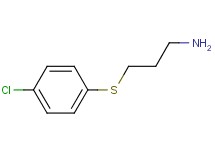 3-[(4-chlorophenyl)thio]-1-propanamine