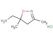 [(3,5-dimethyl-4,5-dihydro-5-isoxazolyl)methyl]amine hydrochloride