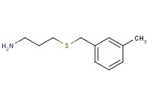 3-[(3-methylbenzyl)thio]-1-propanamine