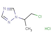 1-(2-chloro-1-methylethyl)-1H-1,2,4-triazole hydrochloride