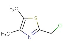 2-(chloromethyl)-4,5-dimethyl-1,3-thiazole