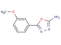 5-(3-methoxyphenyl)-1,3,4-oxadiazol-2-amine