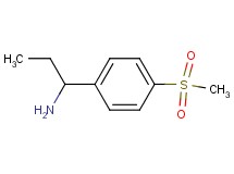 1-[4-(methylsulfonyl)phenyl]-1-propanamine