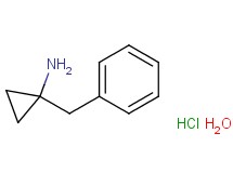 (1-benzylcyclopropyl)amine hydrochloride hydrate