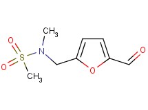 N-[(5-formyl-2-furyl)methyl]-N-methylmethanesulfonamide