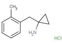 [1-(2-methylbenzyl)cyclopropyl]amine hydrochloride