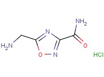 5-(aminomethyl)-1,2,4-oxadiazole-3-carboxamide hydrochloride
