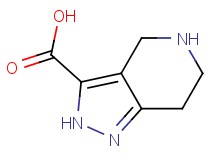 4,5,6,7-tetrahydro-2H-pyrazolo[4,3-c]pyridine-3-carboxylic acid