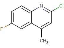 2-chloro-6-fluoro-4-methylquinoline