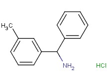 [(3-methylphenyl)(phenyl)methyl]amine hydrochloride