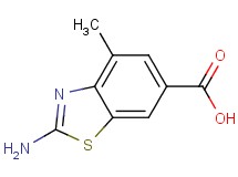 2-amino-4-methyl-1,3-benzothiazole-6-carboxylic acid