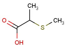 2-(methylthio)propanoic acid