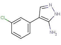 4-(3-chlorophenyl)-1H-pyrazol-5-amine