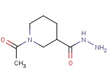 1-acetyl-3-piperidinecarbohydrazide