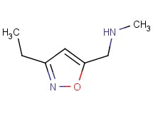 1-(3-ethyl-5-isoxazolyl)-N-methylmethanamine