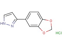 3-(1,3-benzodioxol-5-yl)-1H-pyrazole hydrochloride