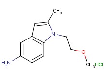 1-(2-methoxyethyl)-2-methyl-1H-indol-5-amine hydrochloride