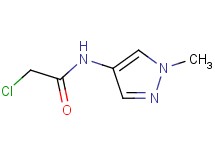 2-chloro-N-(1-methyl-1H-pyrazol-4-yl)acetamide