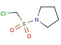 1-[(chloromethyl)sulfonyl]pyrrolidine