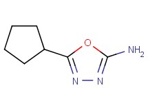 5-cyclopentyl-1,3,4-oxadiazol-2-amine