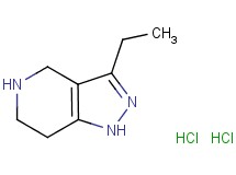 3-ethyl-4,5,6,7-tetrahydro-1H-pyrazolo[4,3-c]pyridine dihydrochloride
