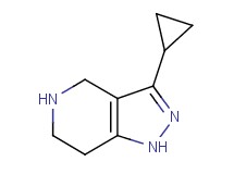 3-cyclopropyl-4,5,6,7-tetrahydro-1H-pyrazolo[4,3-c]pyridine