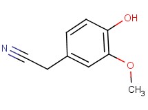 (4-hydroxy-3-methoxyphenyl)acetonitrile