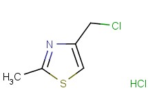 4-(chloromethyl)-2-methyl-1,3-thiazole hydrochloride