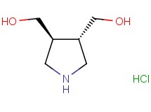 trans-3,4-pyrrolidinediyldimethanol hydrochloride