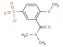3-[(dimethylamino)carbonyl]-4-methoxybenzenesulfonyl chloride