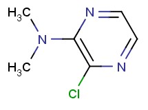 3-chloro-N,N-dimethyl-2-pyrazinamine