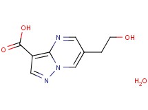 6-(2-hydroxyethyl)pyrazolo[1,5-a]pyrimidine-3-carboxylic acid hydrate