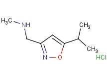[(5-isopropyl-3-isoxazolyl)methyl]methylamine hydrochloride