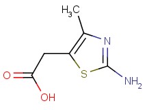 (2-amino-4-methyl-1,3-thiazol-5-yl)acetic acid